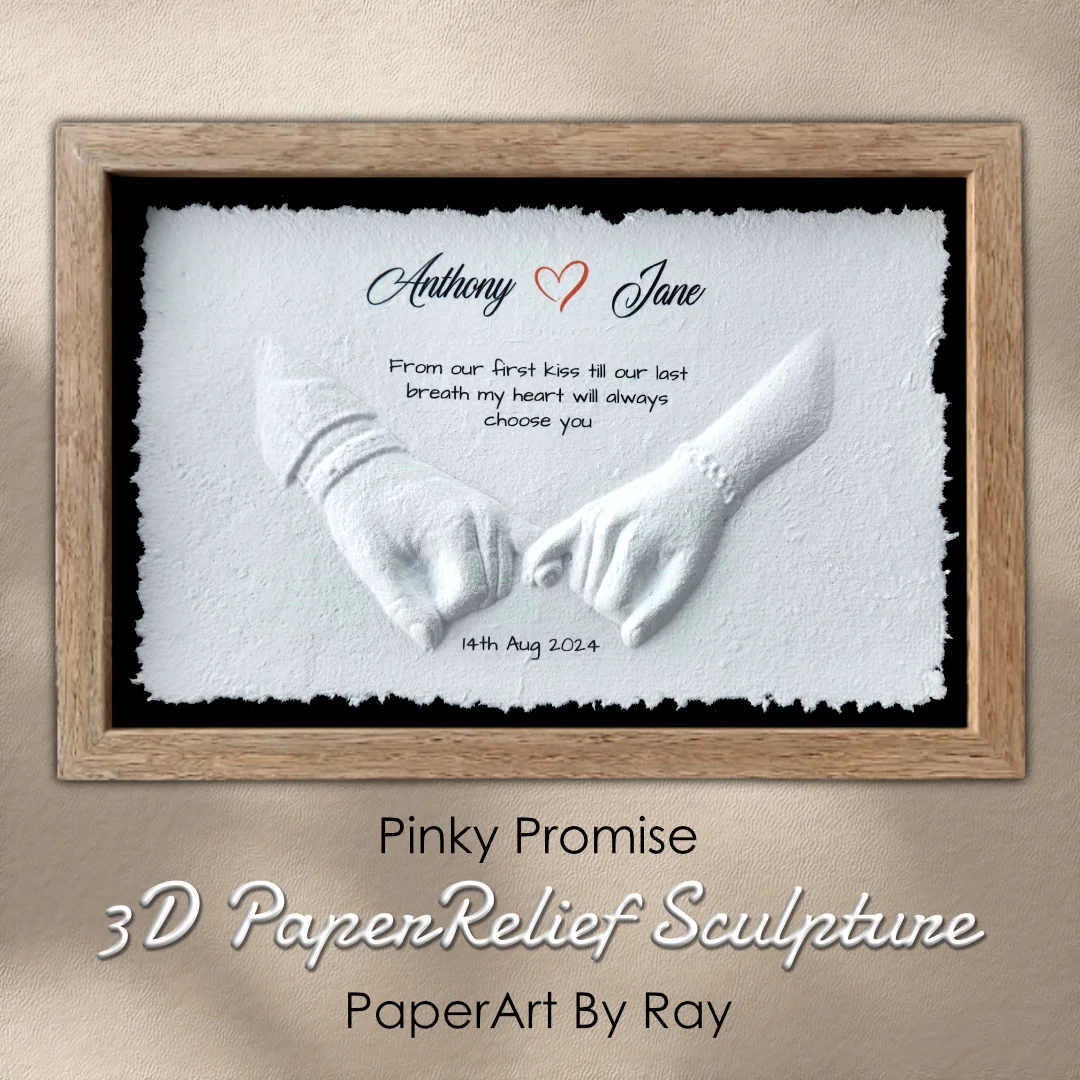 Oak Frame - Pinky Promise