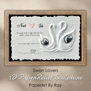 Swan Lovers - Personalized